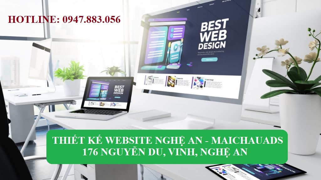 Thiết kế Website Nghệ An uy tín, chuyên nghiệp, giá rẻ
