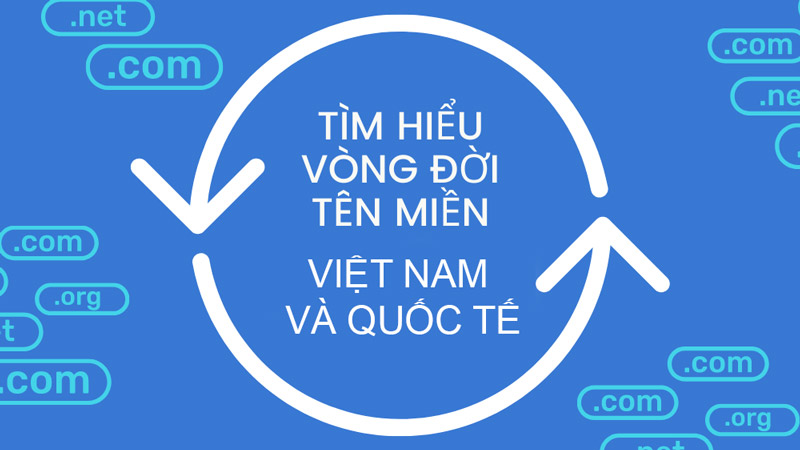 Tìm hiểu về vòng đời của tên miền Việt Nam và quốc tế