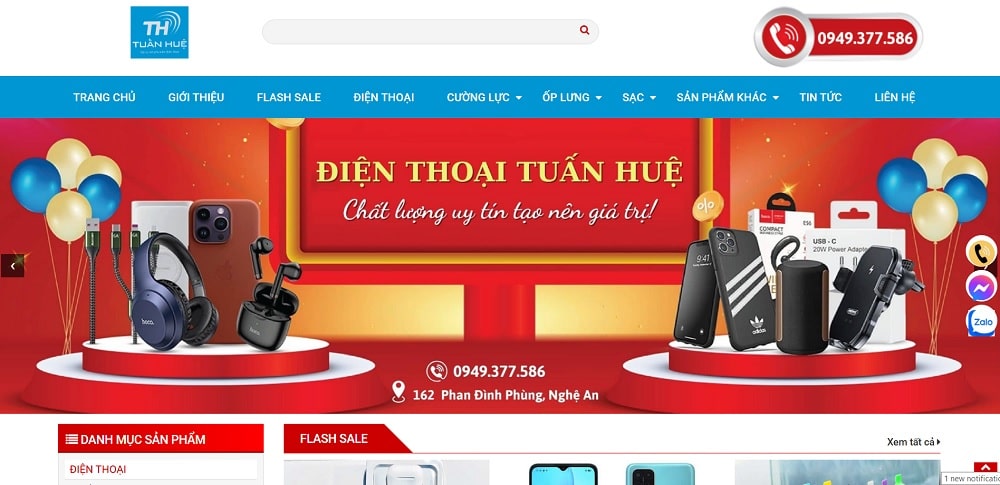ĐIỆN THOẠI TUẤN HUỆ