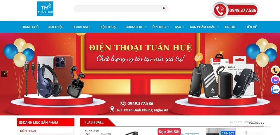 Phụ kiện điện thoại Nghệ An