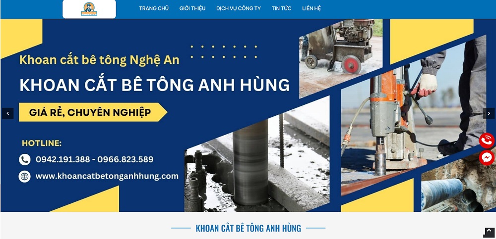 Khoan Cắt Bê Tông Vinh Nghệ An