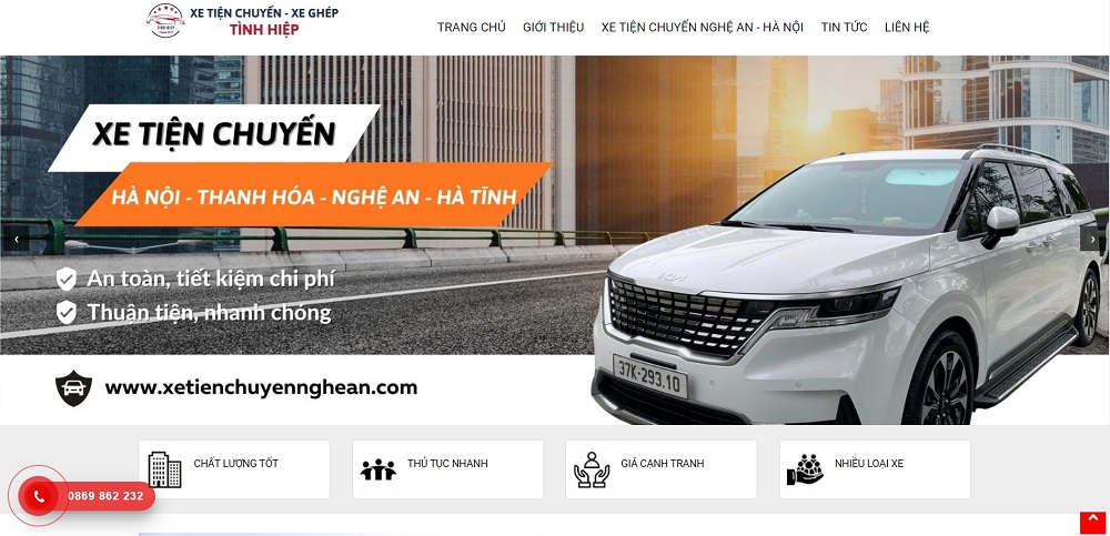 Xe ghép xe tiện chuyến Nghệ An Hà nội